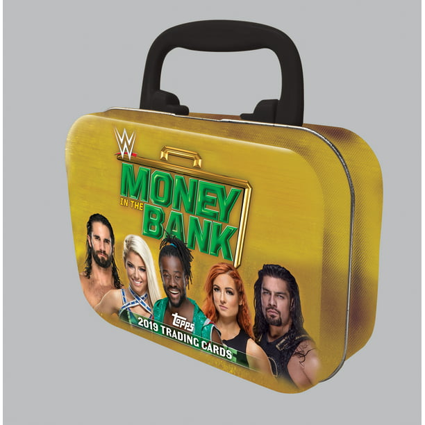 WWE SETH ROLLINS THEN NOW FOREVER EXCLUSIVE FIGURE GOLD MITB BRIEFCASE 2016 NEW